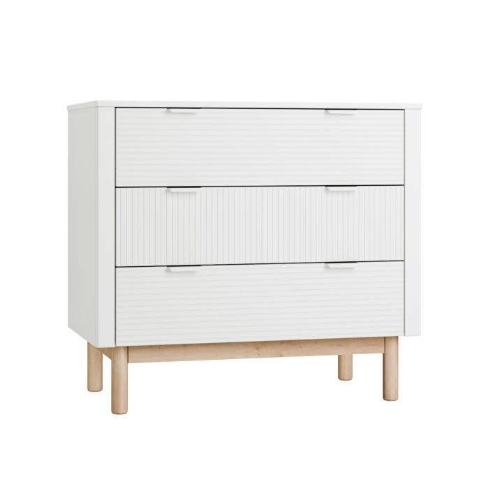 Chest of drawers with 3 drawers (Stripe collection)